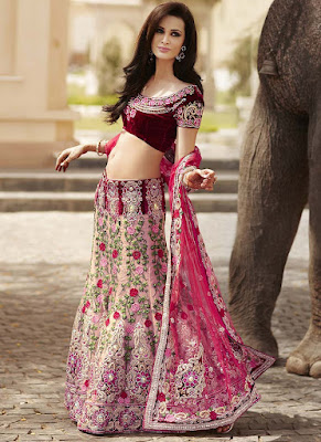 wedding bridal lehenga designs