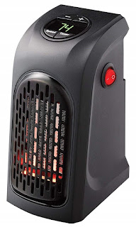 Handy Heater Is A Mini Portable Personal Heater, Just Plug In And Turn On To Any Outlet