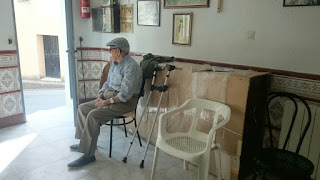Tomás Roncero, jubilado, vecino de Las Mestas