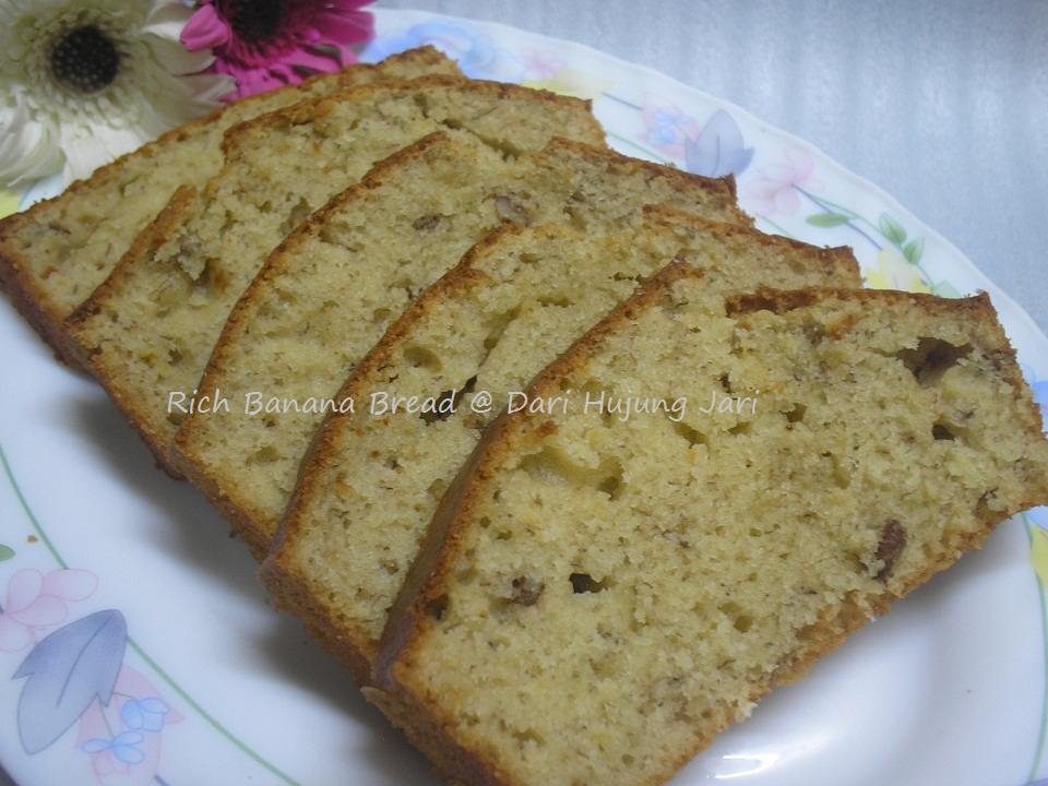 Dari Hujung Jari: Rich Banana Bread