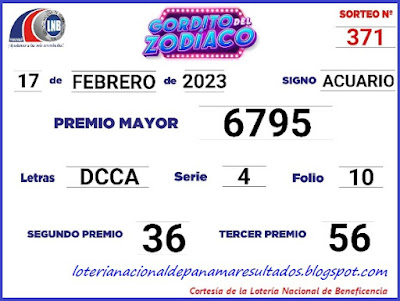 resultados-sorteo-gordito-del-zodiaco-millonario-viernes-3-marzo-2023-loteria-panama-tablero-oficial