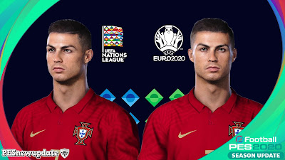 PES 2020 Faces Cristiano Ronaldo by Hugimen