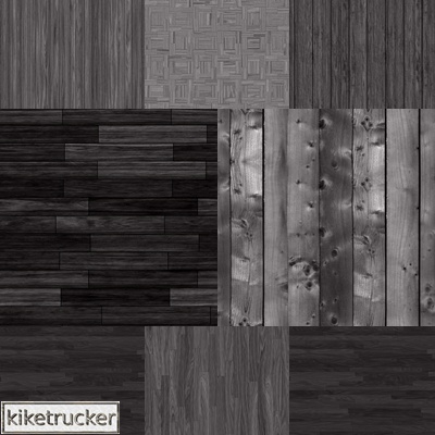 Texturas madera - Blanco y negro 