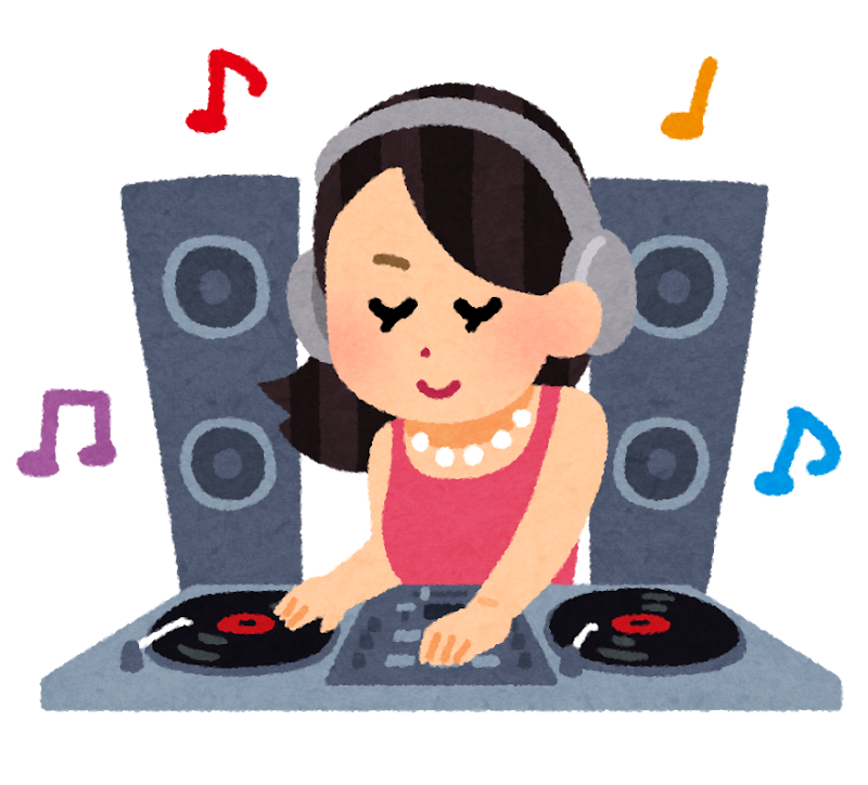 Djのイラスト 女性 かわいいフリー素材集 いらすとや