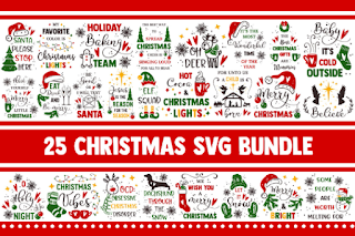 Christmas SVG Bundle, winter svg, snowflake svg, deer svg, santa svg, holiday svg, jesus svg, merry christmas svg, nativity svg, svg designs