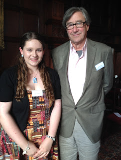 Sophie Andrews with Simon Langton