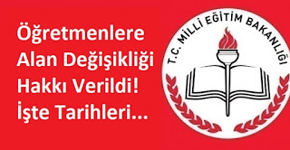 Öğretmenlere Alan Değişikliği Hakkı Verildi! İşte Tarihleri... 