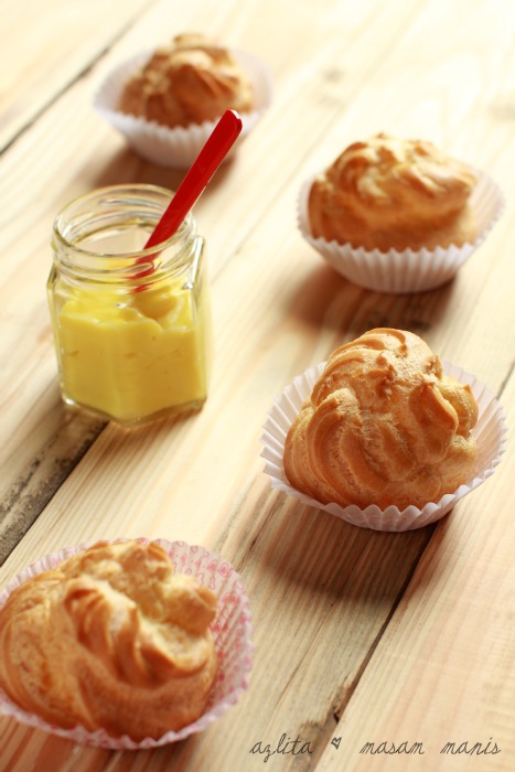 CREAM PUFF - masam manis