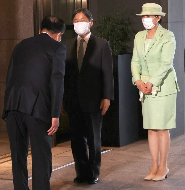 Emperor Naruhito and Empreess Masako attend the Ceremony of Awarding the MIDORI Prize