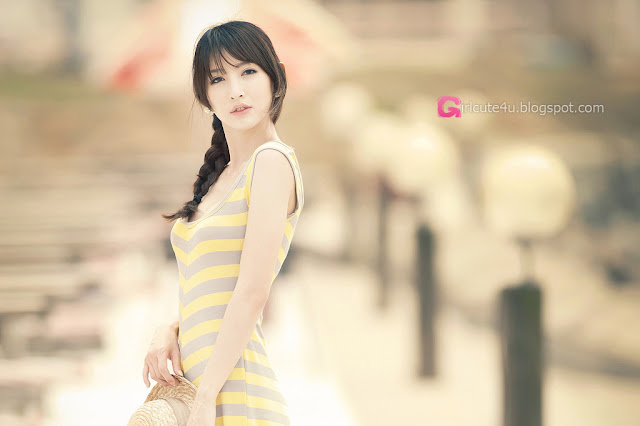 1 Lovely Shin Sun Ah Outdoor  - very cute asian girl - girlcute4u.blogspot.com