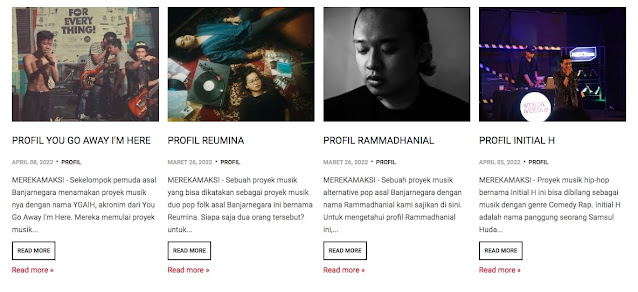 Profil Artist di Merekamaksi.com