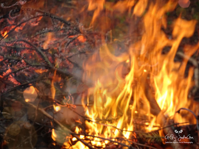 Fire Flames Stock Photo