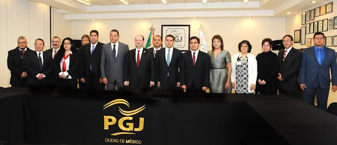 PGJCDMX y PGR instalan Red Nacional de Investigación Criminal
