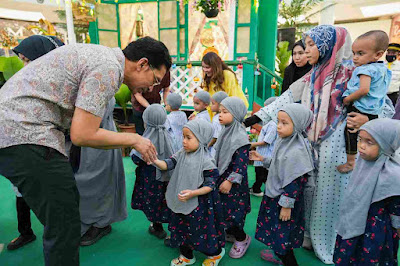 Alamanda Shopping Centre Spreads Hari Raya Cheer To Children of Pertubuhan Warisan Suci This Raya