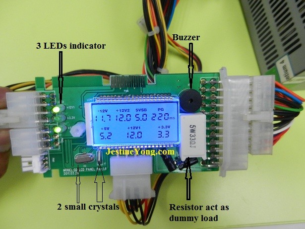 Gambar PCB PSU Tester LCD