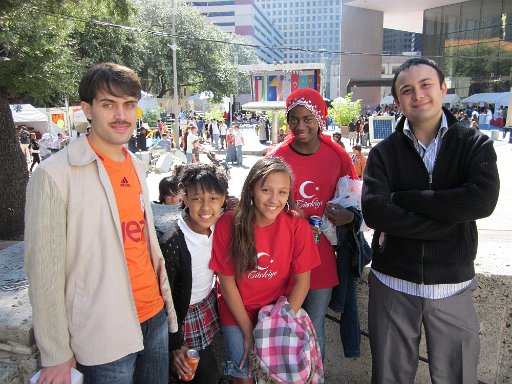 Memphis School of Excellence students with teachers at the Houston ...