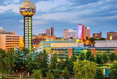 Thành phố Knoxville ở Tennessee
