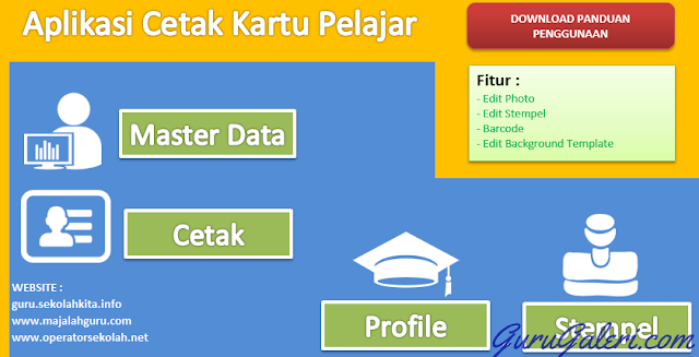 Aplikasi Cetak Kartu Pelajar Gratis