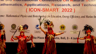 MIPA Unsrat Tampilkan Tarian Kabasaran di Icon Smart 2022 Bali