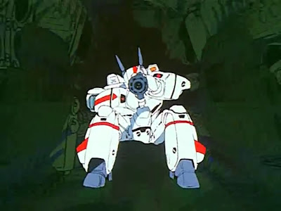 Hikaru dramatically storms the recon ship - and gives Robotech one of its most-used ad bumpers.