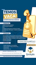 Vaga de Supervisor de Vendas em Teresina/PI