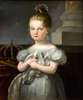 Isabel II niña