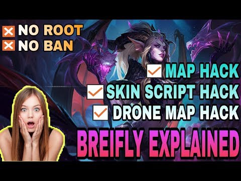 Cheat/Hack Drone+Radar MAP Mobile Legends Patch Hero Hanzo Terbaru