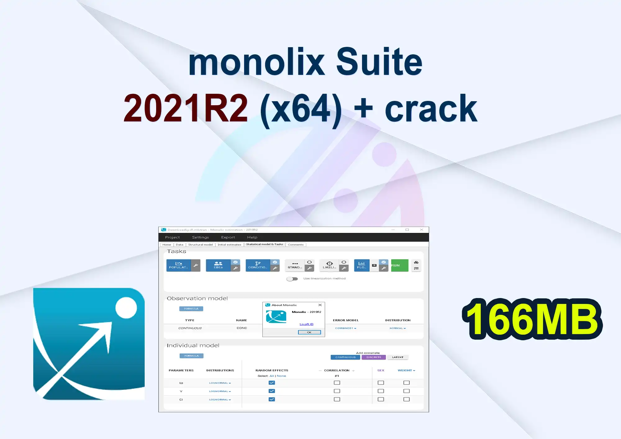 monolix Suite 2021R2 (x64) + crack