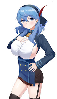 Amau Ako - Kumpulan Gambar Waifu Cantik Blue Archive