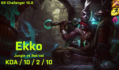 Ekko JG vs Reksai - KR Challenger 10.6