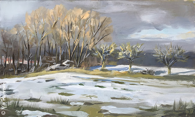 pleinairpainting, oilpainting, Framkfurt