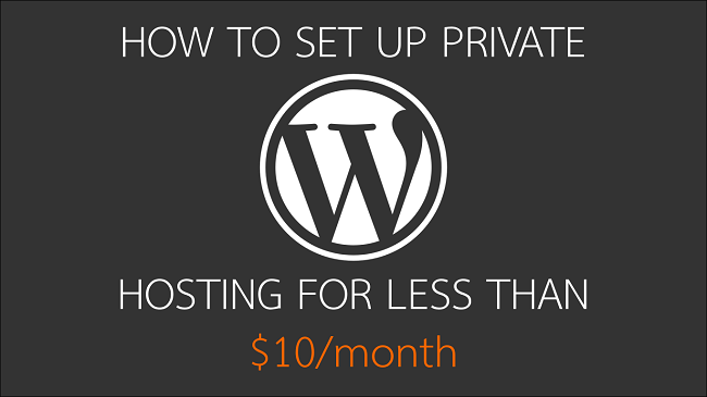 Everyone is tired of shared hosting because of downtimes and very less control over our se How to Set up Private Wordpress Hosting for Less than $10/month
