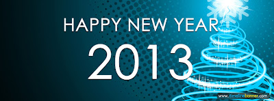 Happy New Year 2013 Facebook Timeline Cover