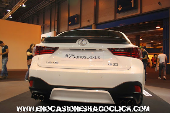 trasera lexus is 25 aniversario