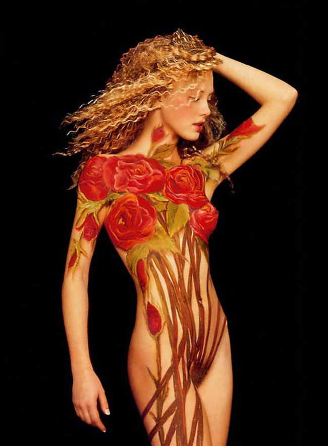Body Painting Art Sexy Female Body Paint Art