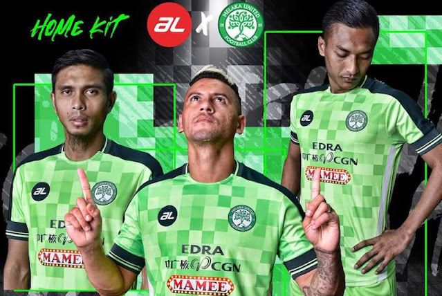 JENAMA AL SEKALI LAGI TAJA JERSI MELAKA UNITED FC 2021