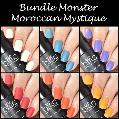 Bundle Monster Moroccan Mystique Matte Gel Polish Collection Review