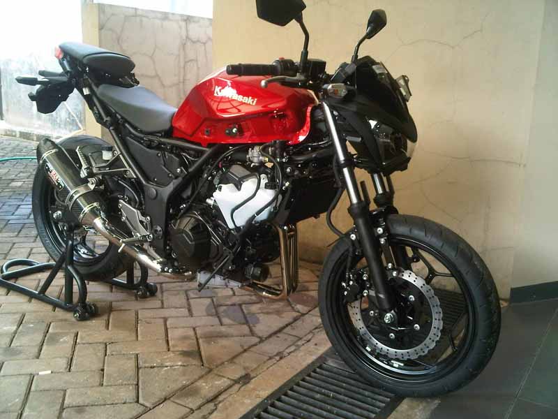 Kumpulan Foto Modifikasi Motor Kawasaki Z250 Terbaru 