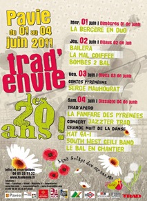 Pavia Trad'Envie 2011 Aficha