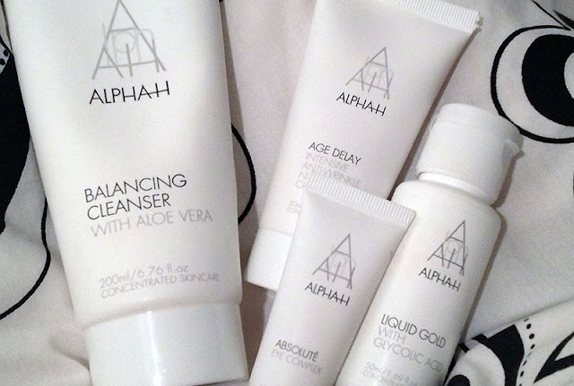 alpha h balancing cleanser liquid gold eye complex night treatment cream review beauty blogger