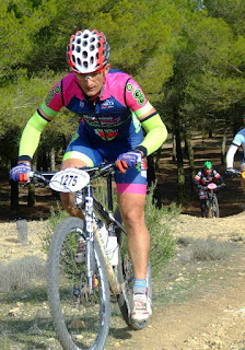 Alfonso García en plena ruta