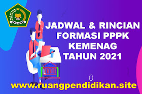 Jadwal Dan Daftar Rincian Formasi PPPK Guru Kemenag Tahun 2021