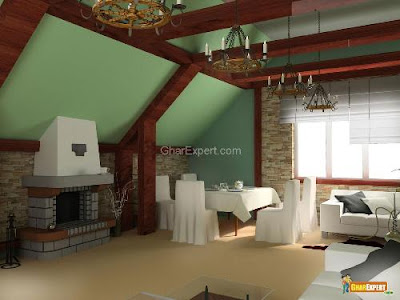 Living Room Ceiling Design 2010