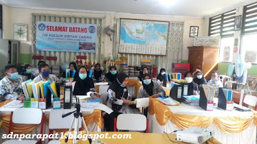 Visitasi Daring Pilot Project Akreditasi 2020 di SDN Parapat 1