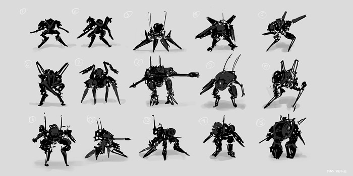 coffeepainting__mecha_thumbnail_sketches_by_macrebisz-d5f3xpj