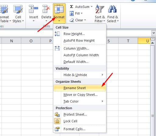 ara Mengubah Nama Sheet Di Excel