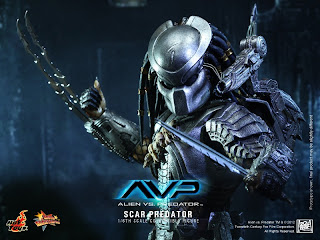 Hot Toys AVP Scar Predator 1/6 scale figure