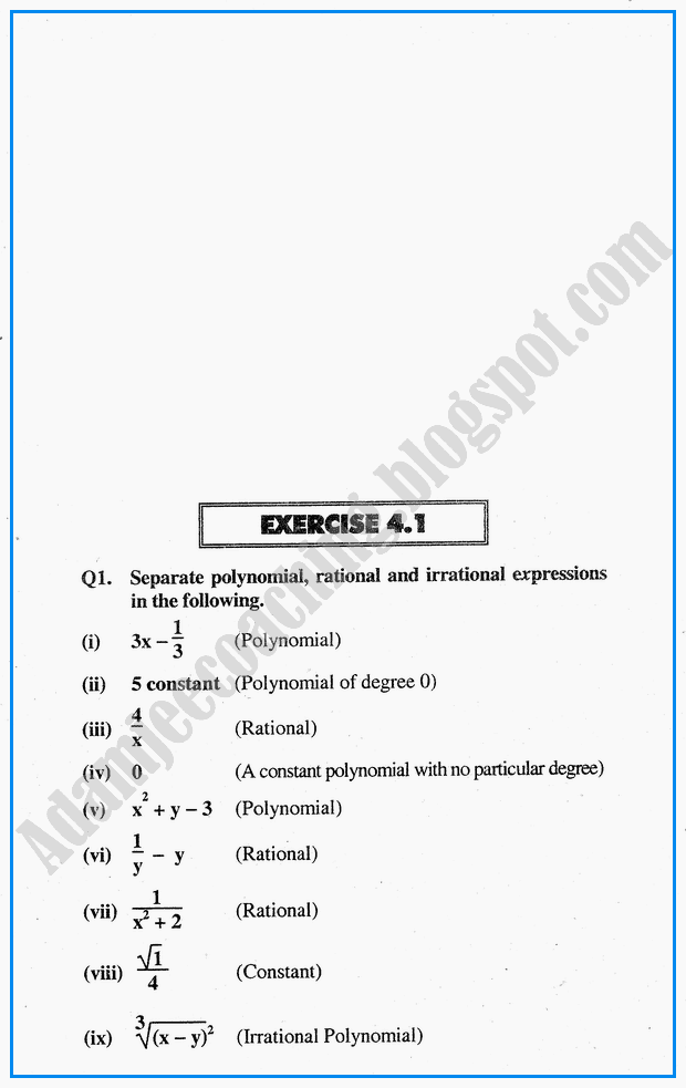 exercise-4-1-algebraic-expressions-mathematics-notes-for-class-10th