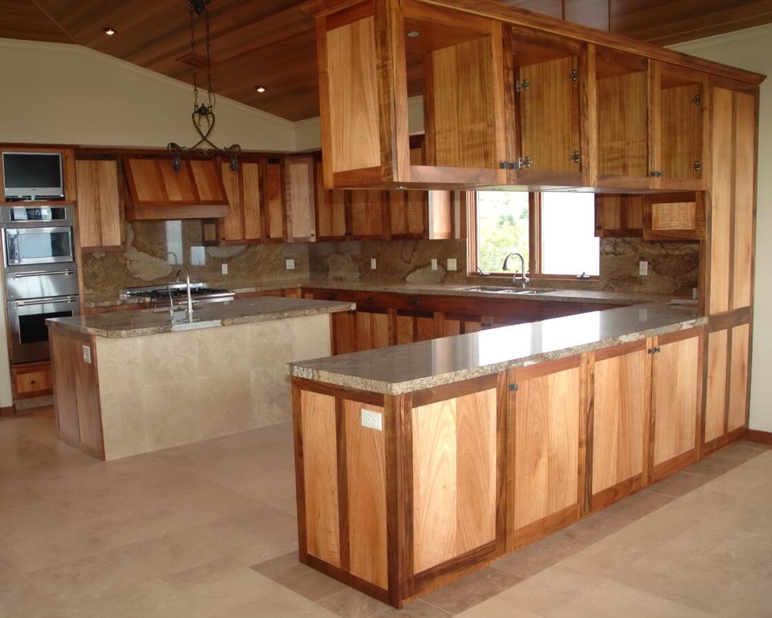 Unfinished Kitchen Cabinets