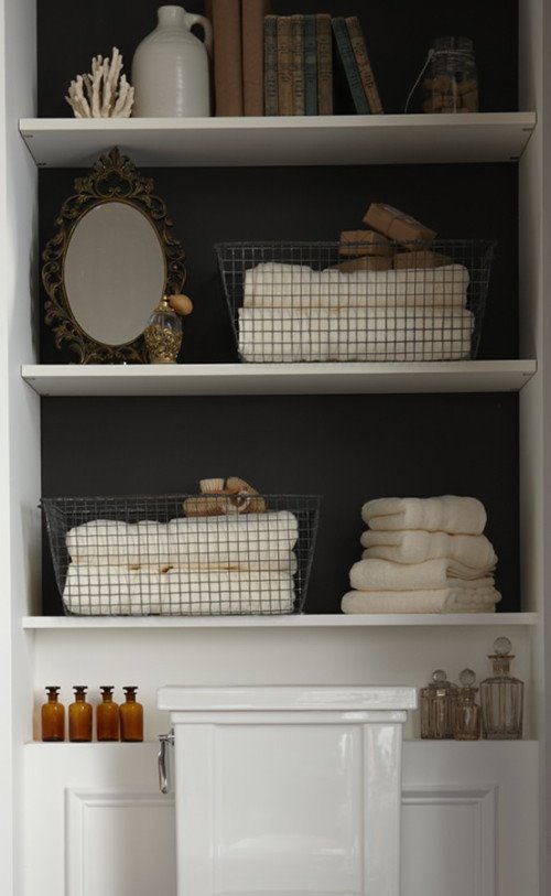 Great Bathroom Storage Shelves Over Toilet